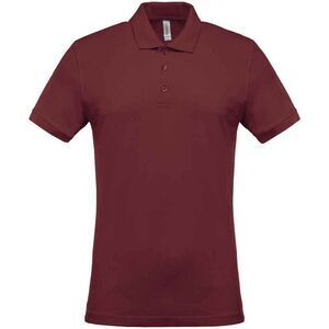 Kariban Mens Pique Polo Shirt / Wine